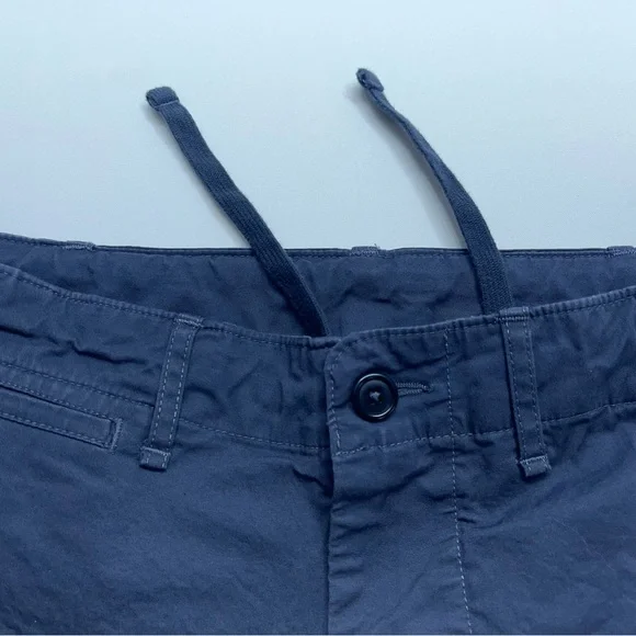 Buck Mason Deck Shorts Mens Size 30 Blue Cotton Spandex 7” Inseam Drawstring - Picture 2 of 11